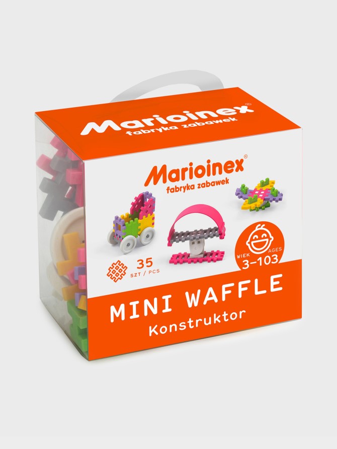 Produkt Waffle MINI KONŠTRUKTÉR 35ks dievča